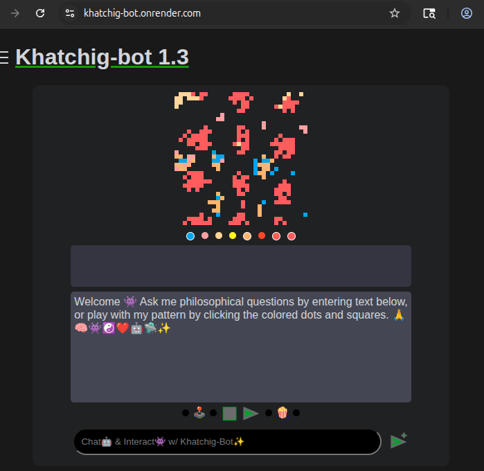 Khatchig Bot Screenshot